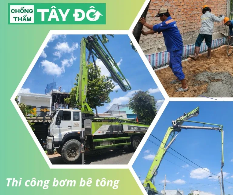 Thiết bị bơm bê tông Cần Thơ